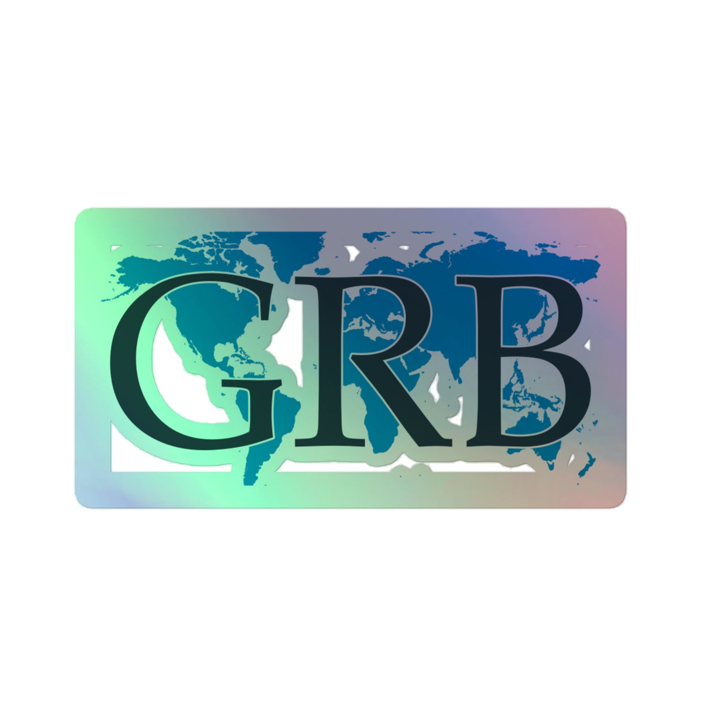 GRB Holographic Sticker