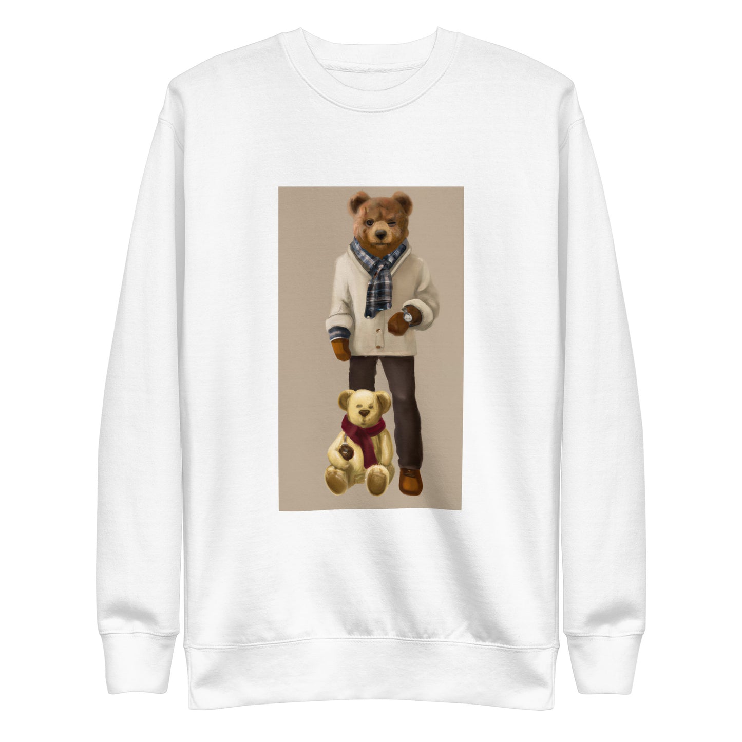 AI Teddy Collection Premium Sweatshirt